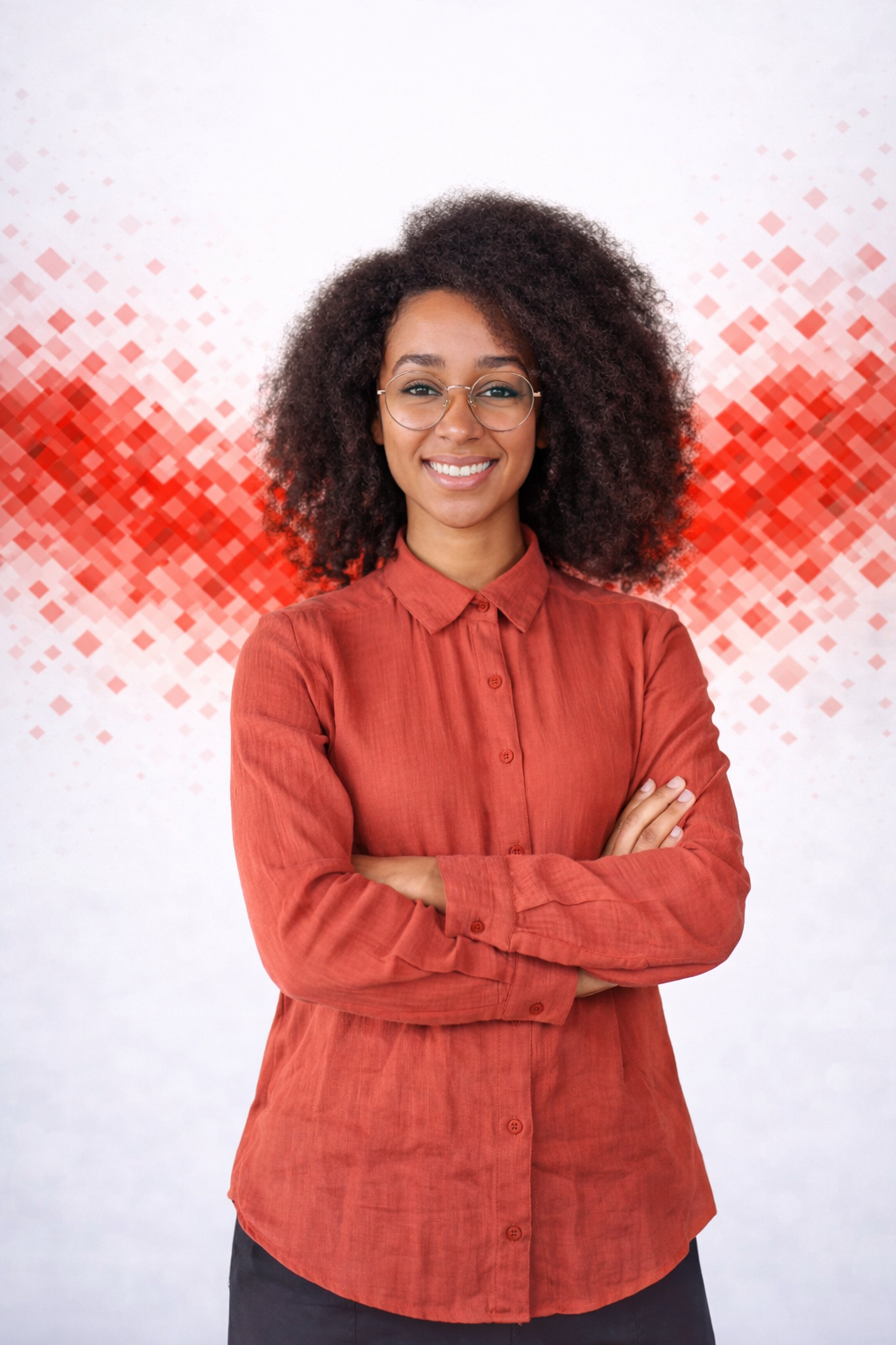 Professional representing the Innovator core value - wisdom and creative problem-solving